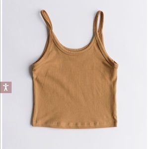 ARQ crop top in Camel